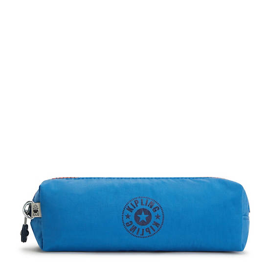 Kipling Boran Pencil Case Bags Racing Blue | CA 2045UZ